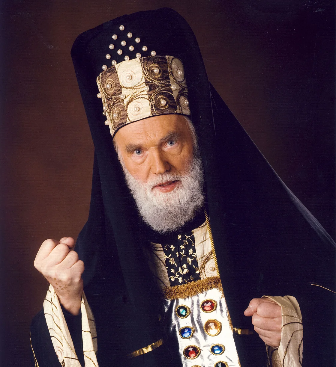 Haubner in der Rolle des Kaiphas